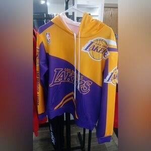 Los Angeles Lakers Purple and Gold Bomber Jacket